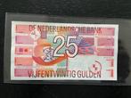25 gulden biljet roodborstje - strak, Ophalen of Verzenden, 25 gulden, Los biljet