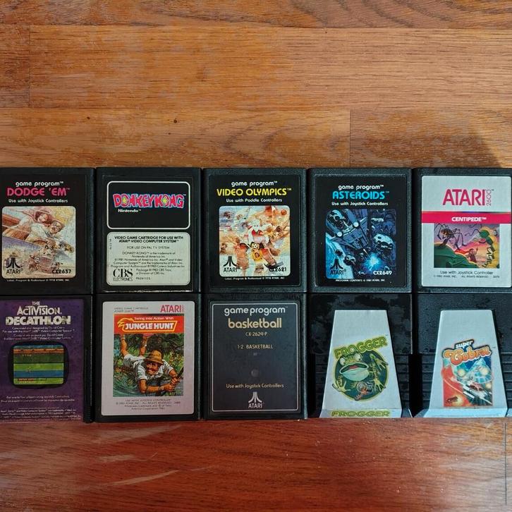 Atari 2600 Game Set (10 stuks), Spelcomputers en Games, Games | Atari, Gebruikt, Atari 2600, Avontuur en Actie, Vanaf 7 jaar, Ophalen of Verzenden