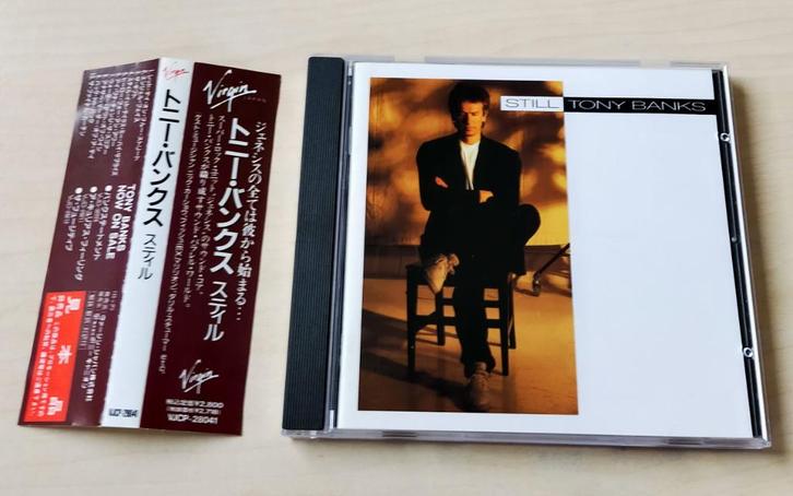 Tony Banks - Still CD 1991 Japan OBI Sample, Cd's en Dvd's, Cd's | Rock, Zo goed als nieuw, Progressive, Ophalen of Verzenden