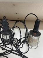 Twee looplampen, Gebruikt, Minder dan 50 watt, Met statief, Ophalen of Verzenden