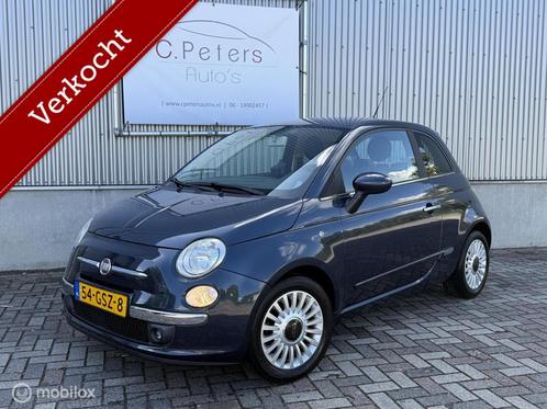 Fiat 500 1.2 VERKOCHT Sport Automaat / Airco / Cruisecontrol, Auto's, Fiat, Bedrijf, ABS, Airbags, Airconditioning, Alarm, Bluetooth