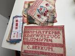 Oude merklap, Antiek en Kunst, Antiek | Kleden en Textiel, Ophalen of Verzenden