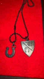 Aparte ketting, Sieraden, Tassen en Uiterlijk, Kettingen, Ophalen of Verzenden, Zo goed als nieuw, Overige materialen