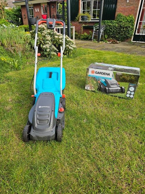 Gardena elektrische grasmaaier 5032 1200/32, Tuin en Terras, Grasmaaiers, Zo goed als nieuw, Elektrische grasmaaier, 30 t/m 39 cm