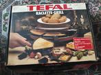 Vintage Tefal Raclette Grill jaren 80 - Originele Doos, Witgoed en Apparatuur, Gourmetstellen, Ophalen, Gebruikt, 4 t/m 7 personen