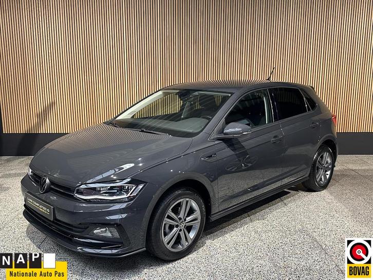 Volkswagen Polo 1.0 TSI R-Line NL auto | Camera | LED koplam, Auto's, Volkswagen, Bedrijf, Te koop, Polo, ABS, Achteruitrijcamera