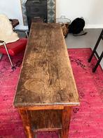 Houten meubel met wijn rek, Antiek en Kunst, Ophalen