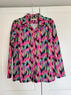 Studio anneloes poppy batik blouse XXL roze/zwart/green, Zwart, Maat 46/48 (XL) of groter, Ophalen of Verzenden, Zo goed als nieuw