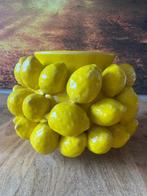 Citroen vaas, Huis en Inrichting, Woonaccessoires | Vazen, Ophalen, Overige kleuren, Minder dan 50 cm, Glas