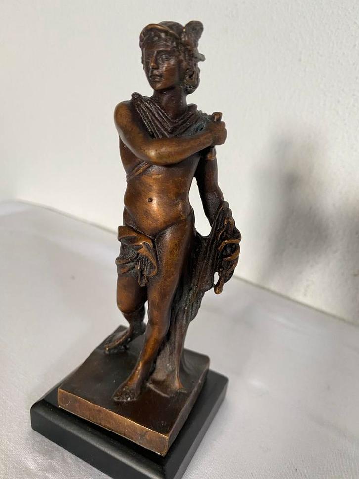 Bronzen Mercurius Beeld - Michel Anguier, Antiek en Kunst, Kunst | Beelden en Houtsnijwerken, Ophalen of Verzenden