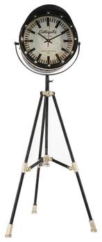 Klok staand Antiquete Du Paris Tripod, Huis en Inrichting, Ophalen of Verzenden, Zo goed als nieuw