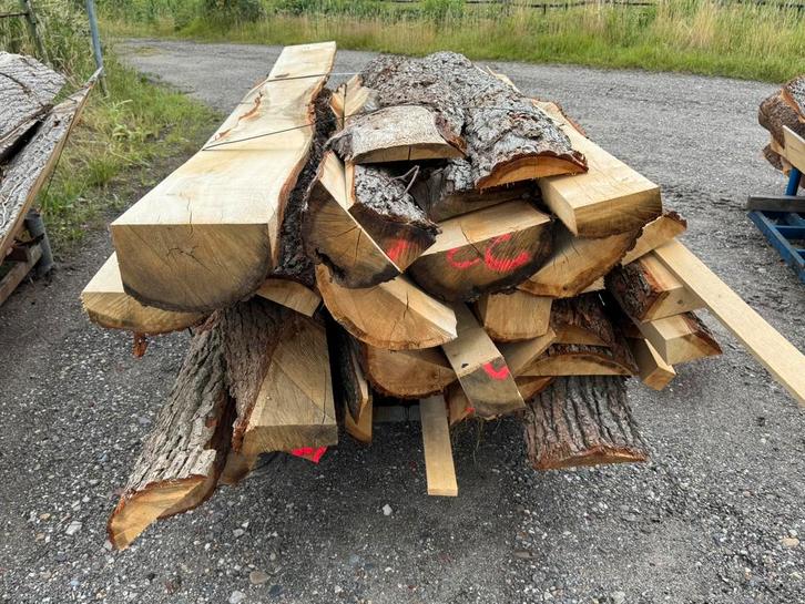 Eiken brandhout haardhout kachelhout, Tuin en Terras, Haardhout, Blokken, Eikenhout, Minder dan 3 m³, Ophalen