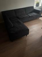 Moderne hoekbank, Huis en Inrichting, Banken | Complete zithoeken, Ophalen, Zo goed als nieuw, Stof