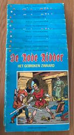 De rode ridder zwart/wit, blauw en kleur, Complete serie of reeks, Ophalen of Verzenden, Gelezen, Willy Vandersteen