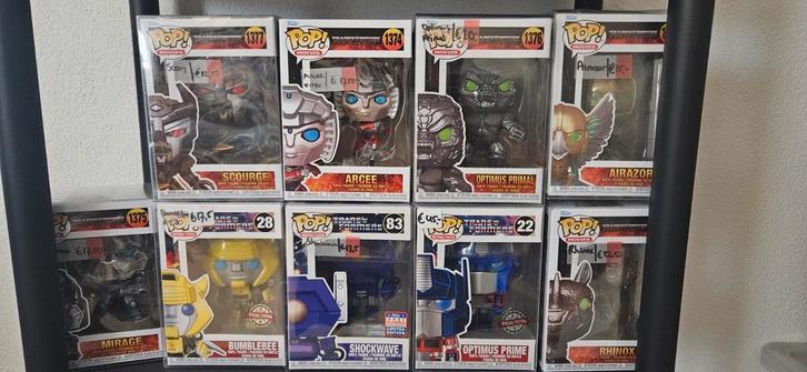 Funko Pop Transformers, Kinderen en Baby's, Speelgoed | Actiefiguren, Zo goed als nieuw, Ophalen of Verzenden