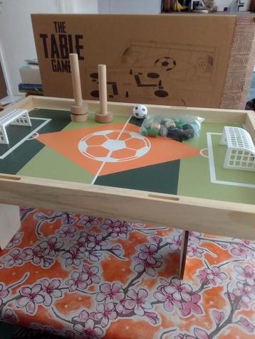 Houten Tafelvoetbalspel Jens Living - Nieuwstaat! beschikbaar voor biedingen