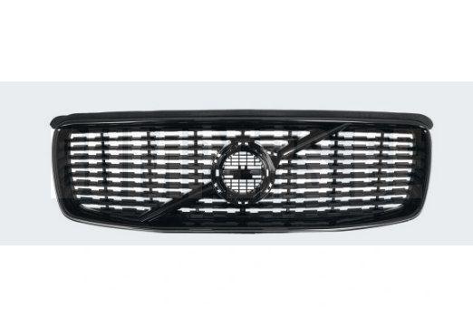 GRILL VOLVO XC90-2015-2020 PRE-LIFT R-DESIGN GRILL FULL BLAC, Auto-onderdelen, Overige Auto-onderdelen, Gebruikt, 6 maanden garantie
