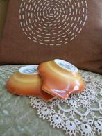 2 Brocante Schelpen Schaaltjes Herberts Casseroles  *Mimosa*, Antiek en Kunst, Antiek | Servies los, Ophalen of Verzenden