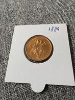Gouden tientje 1889, Postzegels en Munten, Munten | Nederland, Koning Willem III, Losse munt, 10 gulden, Goud
