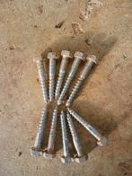 houtdraadbout  m8x50   Rvs  inox  a2, Ophalen of Verzenden, Nieuw, Overige typen, Rvs