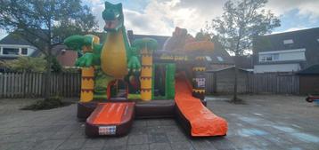 Springkussen 'Dino' te huur beschikbaar voor biedingen