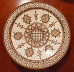 Handgeschilderde Marokkaanse Aardewerk Schaal - Nieuw, Antiek en Kunst, Ophalen