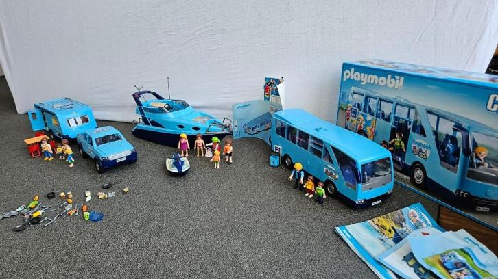 Playmobil City Life funpark 9502 - 70630 - 9117, Kinderen en Baby's, Speelgoed | Playmobil, Zo goed als nieuw, Complete set, Ophalen of Verzenden