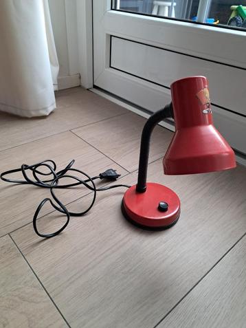 O24 Rode bureaulamp