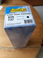 Laser toner cartridge 83X 737, Ophalen of Verzenden, Nieuw, Cartridge, 123inkt.nl