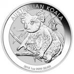 Australië, Koala 2018 - 1 Oz. puur zilver, Ophalen of Verzenden, Losse munt, Zilver