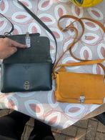 Hip handmade iit belgium tas groen en geel nieuwstaat, Sieraden, Tassen en Uiterlijk, Tassen | Damestassen, Ophalen of Verzenden