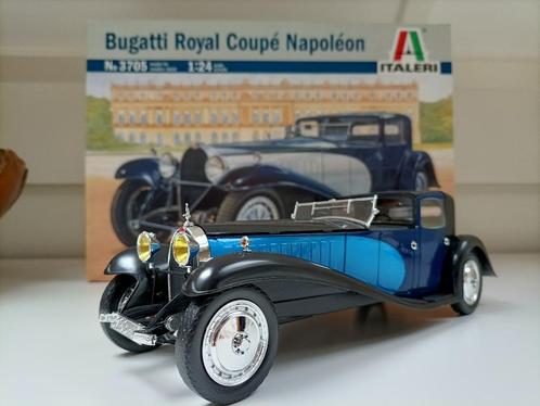Bugatti Coupe Napoleon Italeri 1:24 gereed, Hobby en Vrije tijd, Modelbouw | Auto's en Voertuigen, Gebruikt, Auto, Groter dan 1:32