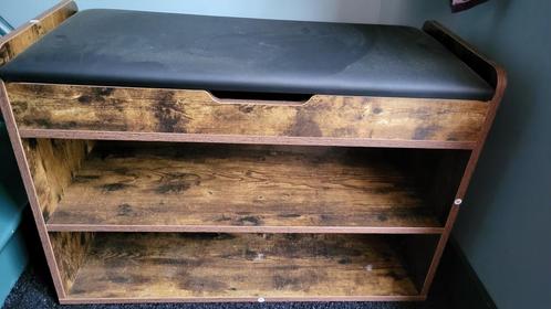 Nieuwe schoenenkast met klep/zitting. Net in elkaar gezet., Huis en Inrichting, Kasten | Schoenenkasten, Nieuw, Ophalen