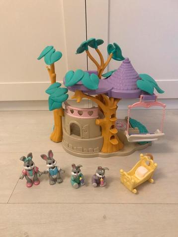 Fisher Price boomhuis speelhuis met konijnen vintage beschikbaar voor biedingen