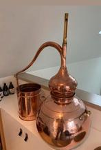 30 Liter koperen Lambiek met koeler. Pracht exemplaar., Ophalen of Verzenden, Gebruikt