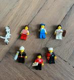 Lego 6301 minifig legoland town fiets politie vintage zuster, Ophalen of Verzenden, Gebruikt, Complete set, Lego