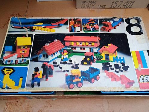 Lego Algemene set met nummer 8 met doos., Kinderen en Baby's, Speelgoed | Duplo en Lego, Gebruikt, Lego, Complete set, Ophalen of Verzenden