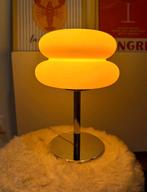 Oranje Retro/Vintage Tafellamp – LED – NIEUW!, Ophalen of Verzenden, Zo goed als nieuw, Minder dan 50 cm