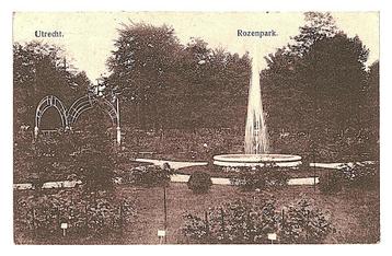 976390 Utrecht Rozenpark 1915 Postzegel afgeweekt beschikbaar voor biedingen