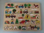 3x houten puzzel, Kinderen en Baby's, Ophalen, Gebruikt, 10 tot 50 stukjes, Van hout
