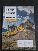 Liebherr LR 636 Litronic Folder/Catalogus, Boeken, Ophalen of Verzenden, Zo goed als nieuw, Liebherr, Catalogus