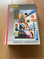 Nuova Puzzel 9673 1000 stukjes Vassily Kandinsky, Hobby en Vrije tijd, Ophalen of Verzenden, 500 t/m 1500 stukjes, Zo goed als nieuw