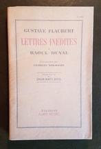 Flaubert - Lettres inédites à Raoul Duval, Gelezen, Ophalen of Verzenden
