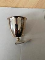 Verzilverd bekertje voor aan gebakstel voor de gebaksvorkjes, Ophalen of Verzenden