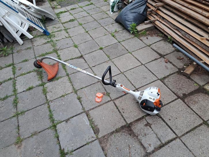 Stihl FS 50C Bosmaaier/trimmer, Tuin en Terras, Bosmaaiers, Gebruikt, Benzine, 30 tot 50 cm, Ophalen