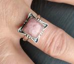 rodochrosiet ring maat 18,5, Sieraden, Tassen en Uiterlijk, Ringen, Nieuw, 18 tot 19, Dame, Roze