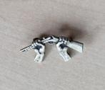 Gebroken Geweertje Pascifisme Anti Wapens broche, Niet vindbaar, Niet vindbaar, Nederland, Embleem of Badge