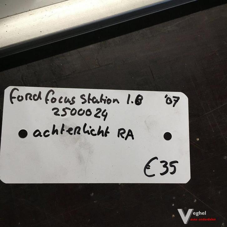 Ford Focus Station 1.8 2007 Wagennr 2500024  Achterlicht Rec, Auto-onderdelen, Verlichting, Gebruikt, Ophalen of Verzenden