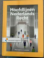HOOFDLIJNEN NEDERLNDS RECHT 14e DRUK, Verzenden, Nieuw, Economie en Marketing