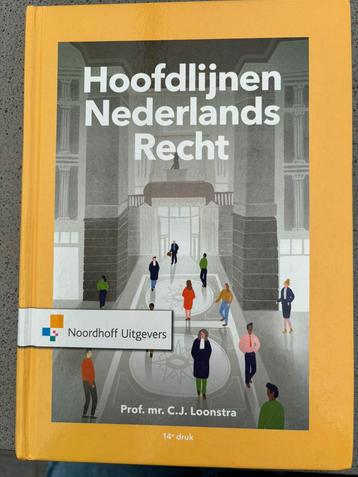 HOOFDLIJNEN NEDERLNDS RECHT 14e DRUK beschikbaar voor biedingen